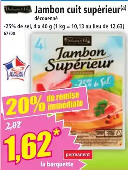Norma Jambon cuit supérieur offre