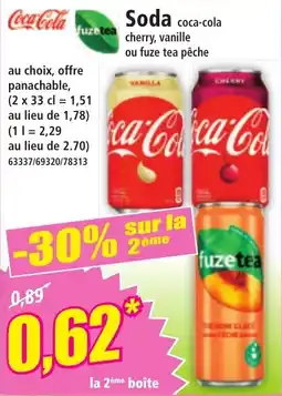 Norma Soda coca-cola offre