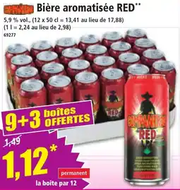 Norma Bière aromatisée RED offre
