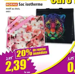 Norma Sac isotherme offre