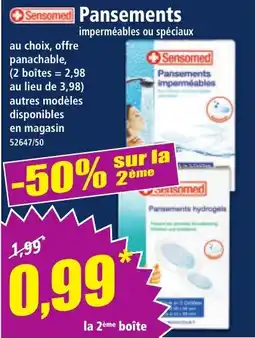 Norma Sensomed pansements offre