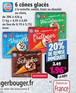 Norma 6 cÎnes glacés offre
