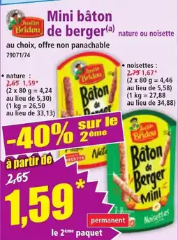 Norma Mini bâton de berger offre
