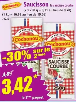 Norma Saucisson la saucisse courbe offre