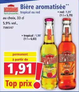 Norma Bière aromatisée offre