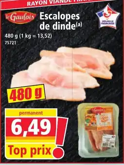 Norma Escalopes de dinde offre