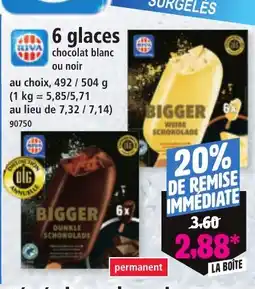Norma RIVA 6 glaces offre