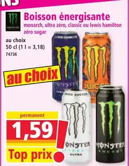 Norma Boisson énergisante offre