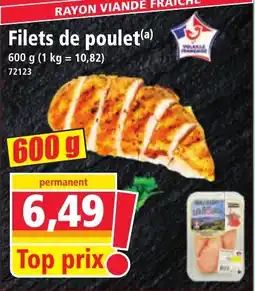 Norma Filets de poulet offre