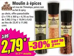 Norma Moulin à épices offre