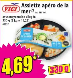 Norma Assiette apéro de la mer offre
