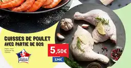 Gel 2000 Cuisses de poulet avec partie de dos offre