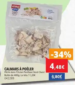 Gel 2000 Calmars à poêler offre