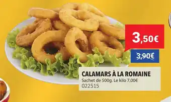 Gel 2000 Calamars à la romaine offre