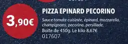 Gel 2000 Pizza epinard pecorino offre