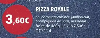 Gel 2000 Pizza royale offre