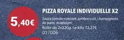 Gel 2000 Pizza royale individuelle x2 offre