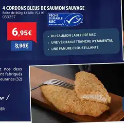 Gel 2000 4 cordons bleus de saumon sauvage offre