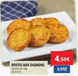 Gel 2000 Rostis aux oignons offre