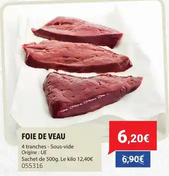 Gel 2000 Foie de veau offre