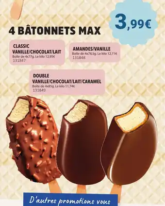 Gel 2000 4 bâtonnets max offre