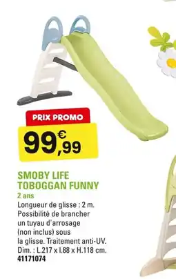 JouéClub Smoby life toboggan funny offre