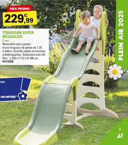 JouéClub Toboggan super megagliss offre