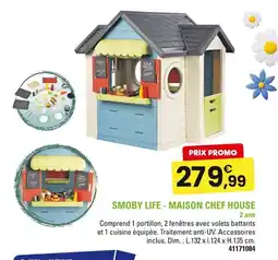 JouéClub Smoby life maison chef house offre
