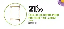 JouéClub Échelle de corde pour portique offre
