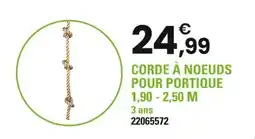 JouéClub Corde à noeuds pour portique offre