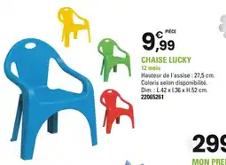 JouéClub Chaise lucky offre