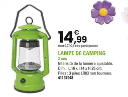 JouéClub Lampe de camping offre