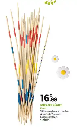 JouéClub Mikado géant offre