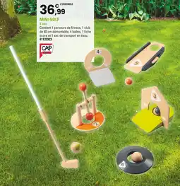 JouéClub Mini golf offre