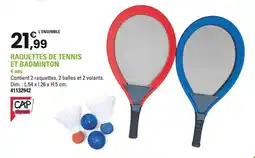 JouéClub Raquettes de tennis et badminton offre