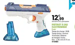 JouéClub Pistolet à eau électronique offre