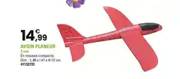 JouéClub Avion planeur offre