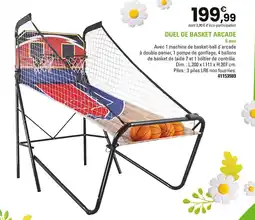 JouéClub Duel de basket arcade offre