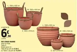 E.Leclerc Jardi Pot corde marine offre
