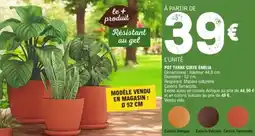 E.Leclerc Jardi Pot terre cuite émilia offre