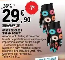 E.Leclerc L'Auto Gants de cross endmx donut offre