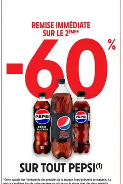Intermarché PEPSI Sur tout offre
