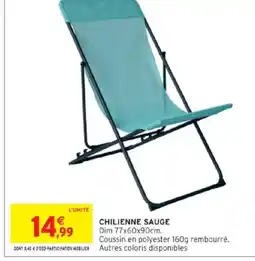 Intermarché Chilienne sauge offre