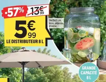 Centrakor Le distributeur offre