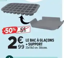 Centrakor Le bac à glaçons + support offre