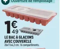 Centrakor Le bac à glaçons avec couvercle offre