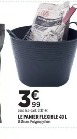 Centrakor Le panier flexible offre