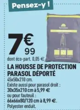 Centrakor La housse de protection parasol déporté offre