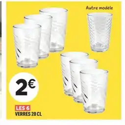 Centrakor Les 6 verres offre