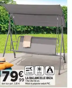 Centrakor La balancelle ibiza offre